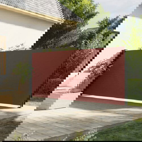 VidaXL Bočna tenda na uvlačenje smeđa 160 x 500 cm Slike