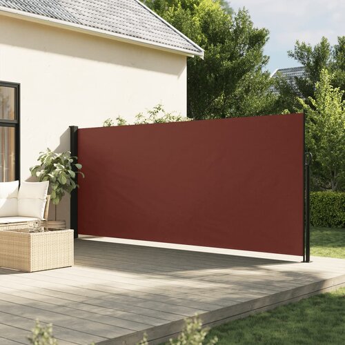 vidaXL Zložljiva stranska tenda rjava 160x500 cm Cene