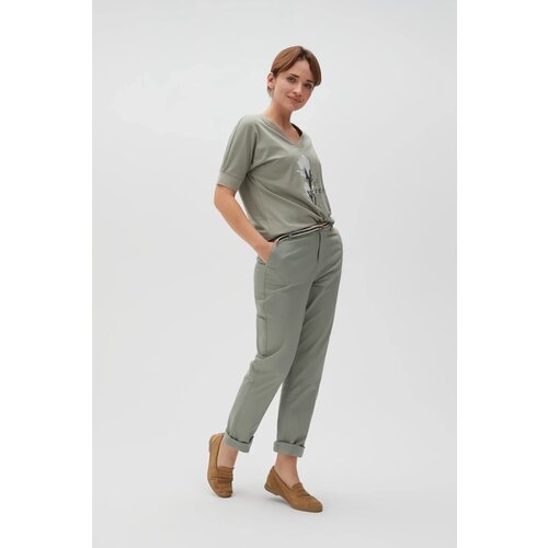 Marisse Women's Trousers L-Sp-4600 Olive Cijene
