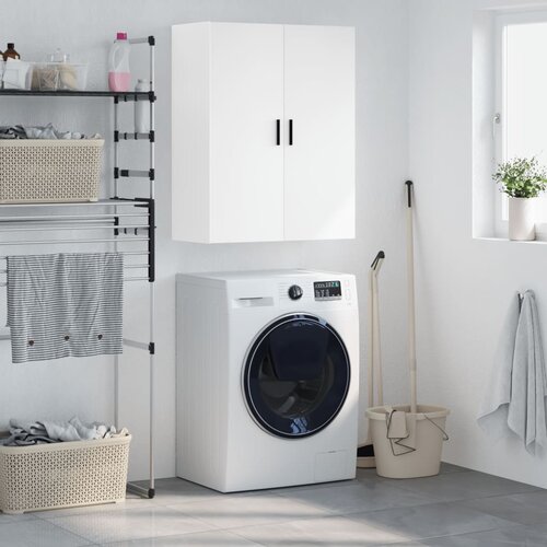 vidaXL Stenska omarica bela 69,5x34x90 cm Cene