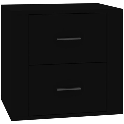 Maison Chic Nočna omarica - Nočna miza črna 50x39x47 cm, (21686941) Slike
