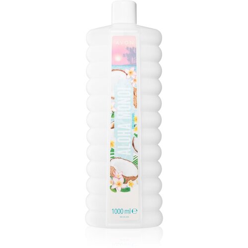Avon Bubble Bath Aloha Monoi relaksirajuća pjena za kupku 1000 ml Slike