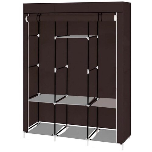 Timeless Tools Prenosna omara z zadrgo - 130x45x170 cm, rjava, (5000425249) Cene
