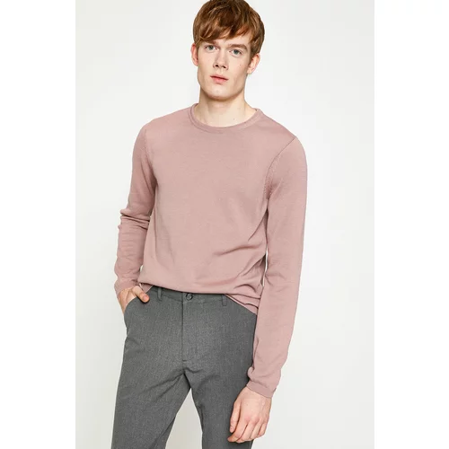 Koton Men's Pink Sweater