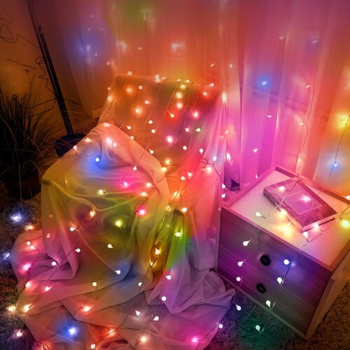  Lampice za jelku sa 200 vi&amp;scaron;ebojnih LED dioda 20m Slike