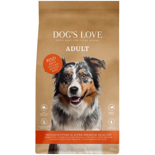  Dog&acute;s Love Adult govedina - 12 kg Cijene