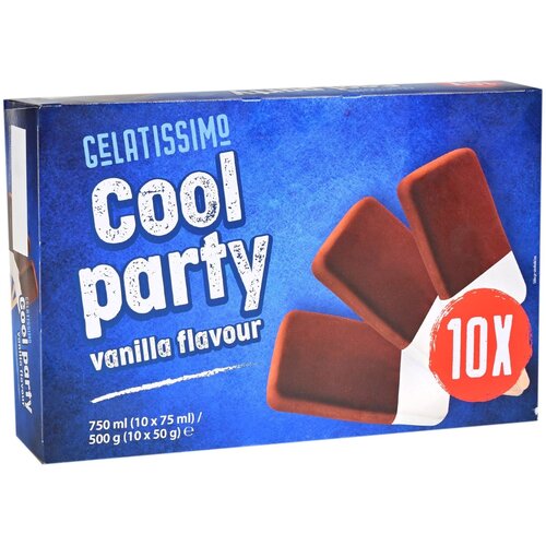 Sladoled GELATISSIMO Cool Party 10x75ml Slike