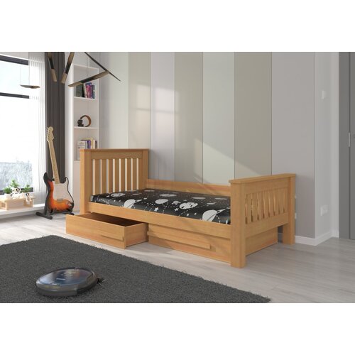 ADRK Mladinska postelja CARMEL z dvema predaloma 180x80 cm - BUKEV Cene