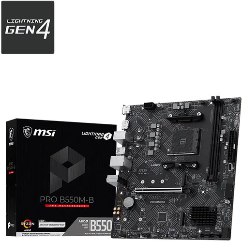 MSI PRO B550M-B Motherboard Slike