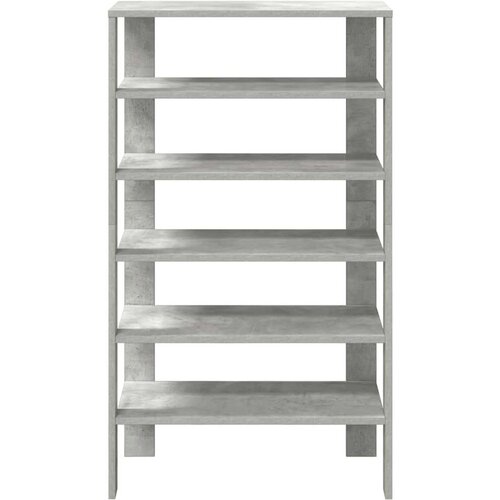 VidaXL stalak za cipele boja betona 61x32x105 cm konstruirano drvo Slike