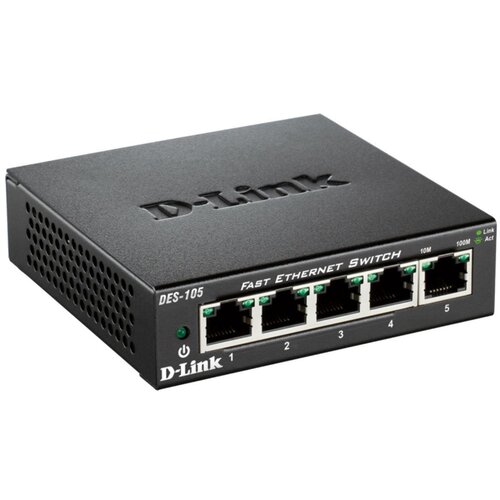 D-link 5-port 10/100 Metal Housing Deskt DES-105/E Cijene