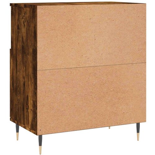 VidaXL Komoda boja dimljenog hrasta 60 x 35 x 70 cm konstruirano drvo Slike