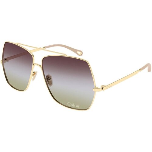 Chloe CH0278S 002 ONE SIZE (62) Zlata/Rjava Slike