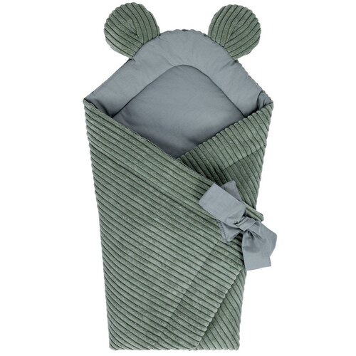 MeowBaby Zelena kordurojska povojnica za bebe 35x65 cm - Slike