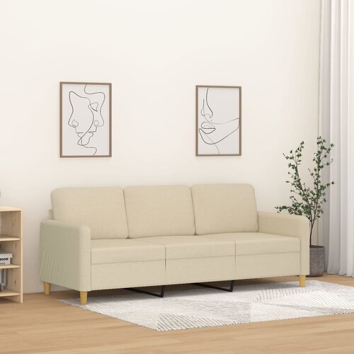  Trosjed od tkanine krem 180 cm Cene