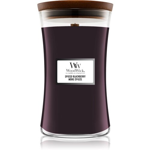 WoodWick spiced blackberry dišeča svečka 609,5 g unisex Cene