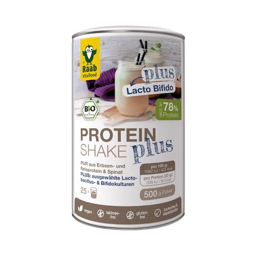 Raab Vitalfood GmbH Protein Shake Pur Plus Bio Slike