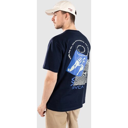 Rvca Prmtvo Light Dose T-shirt navy Cene