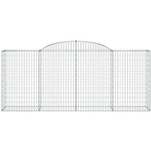  Gabionska košara s lukom 300x50x120/140 cm pocinčano željezo Cijene
