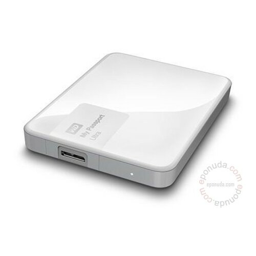 Western Digital 1TB White WDBGPU0010BWT-EESN 8MB USB3.0 My Passport Ultra eksterni hard disk Slike
