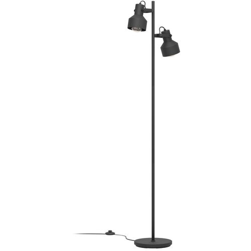 Eglo Podna lampa CASIBARE 2xE27 160,5 cm crna 99555 Slike