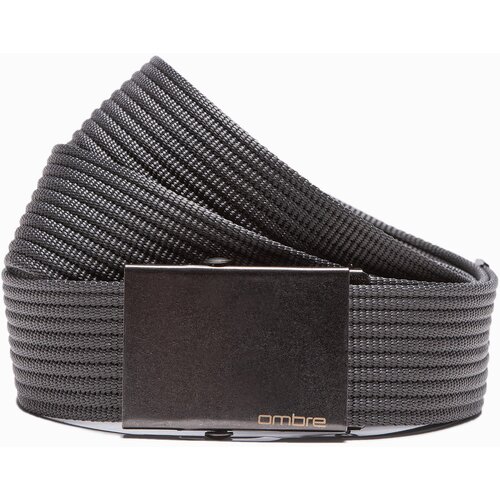Ombre Men&amp;#039;s belt with metal buckle Slike