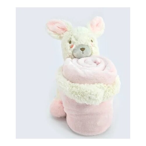 Kikka Boo Super soft baby ćebence 80x110 Rabbits in Love KKB21133 Slike