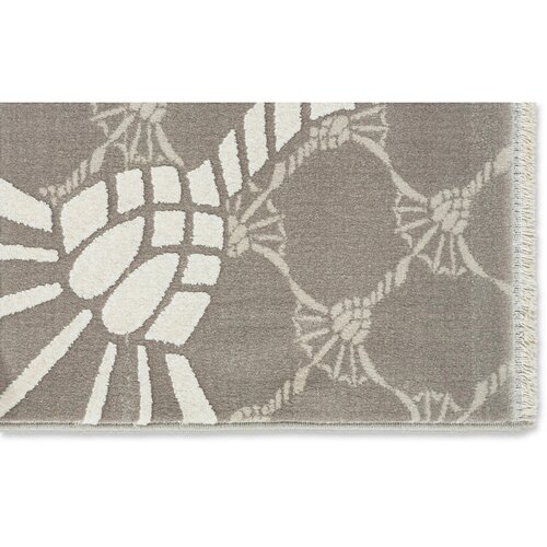 Joop! TKANA PREPROGA Cornflower Double 140/200 cm tkano svetlo siva Slike