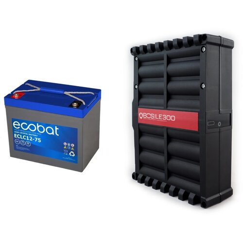  Baterijski set za brod (BOS LE300 28Ah + Ecobat 12V, 75Ah) Slike