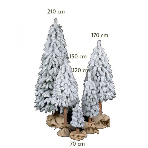 Molarem Home Umjetno božićno drvce - NATUR GORSKA SMREKA SNJEŽNA 120 cm Cijene