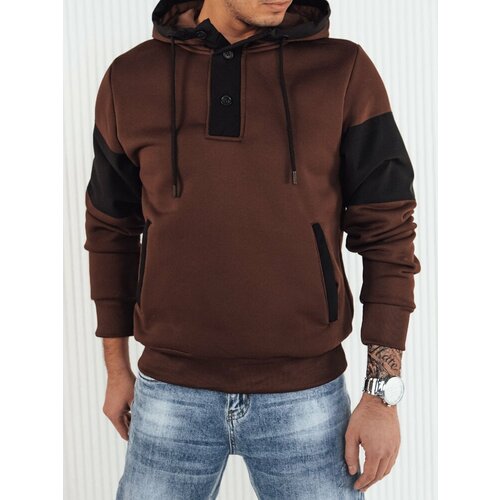 DStreet Men's Brown Sweatshirt Slike