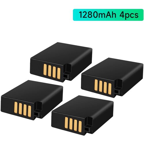 CITYORK Baterija za fotoaparat, združljiva z Nikon Coolpix P1000, 5-v-1 polnilna torbica, 4PCS baterija, (5000158810) Slike