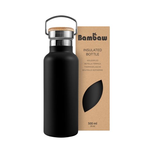 Bambaw Termovka iz nerjavečega jekla - Jet Black Cene