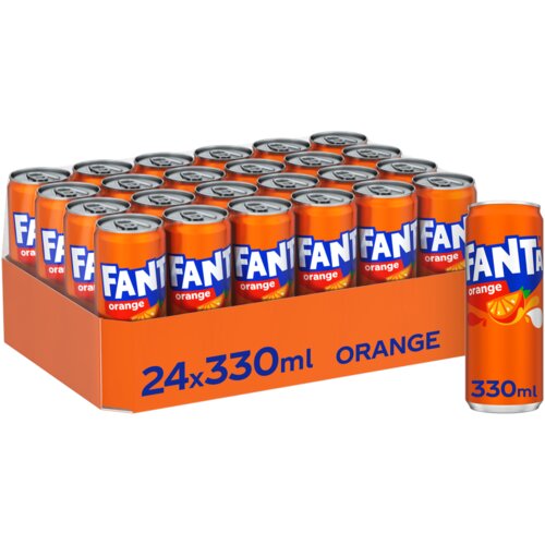 Fanta Orange 0,33l x 24 limenke / XXL pakiranje Slike