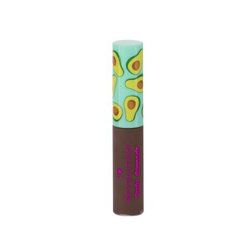 Revolution Tasty Avocado Brow Gel negovalna maskara za obrvi z vonjem breskve 6 ml odtenek Medium Brown Slike