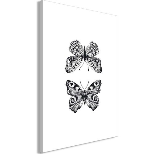  Slika - Two Butterflies (1 Part) Vertical 40x60 Slike