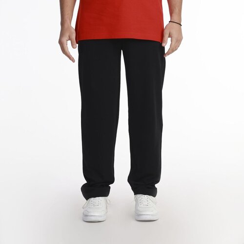 Slazenger Muški donji deo trenerke Logo Open Hem, Crni Cene