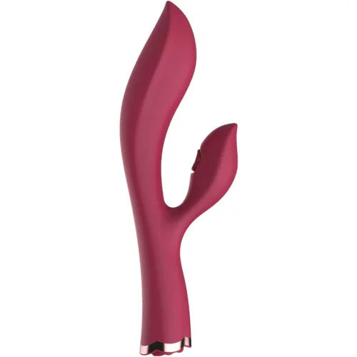 RayTech Rose - vibrator za klitoris na baterije, vodootporan (crveni)