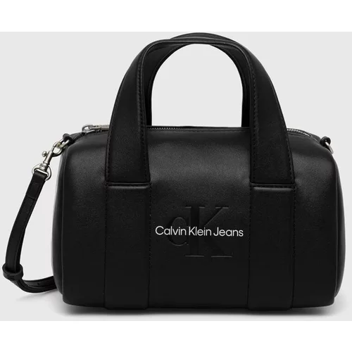 Calvin Klein Jeans Torbica črna barva, K60K612378