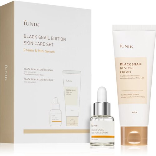 Iunik Black Snail poklon set (za regeneraciju i obnovu lica) Cijene