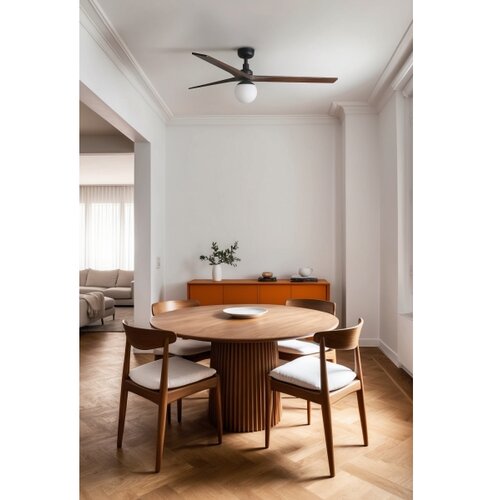 Faro 34276-11L - Plafonski ventilator KLIM L 1xE27/15W/230V orah/crna + daljinski upravljač Slike