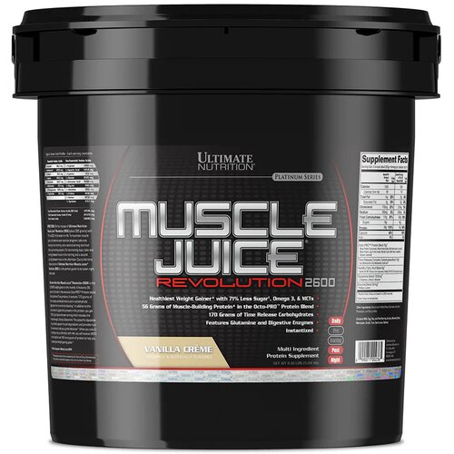 Ultimate Nutrition muscle juice revolution &amp;ndash; protein za povećanje mi&amp;scaron;ićne mase - krem sa keksom 5.04kg Slike