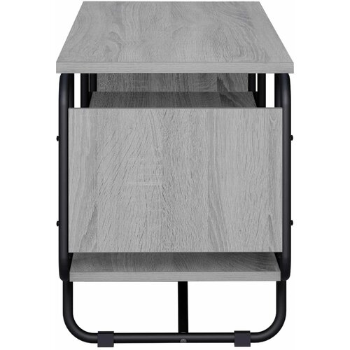  TV stalak 140 x 36 x 45 cm Siva Sonoma Konstruirano drvo Slike