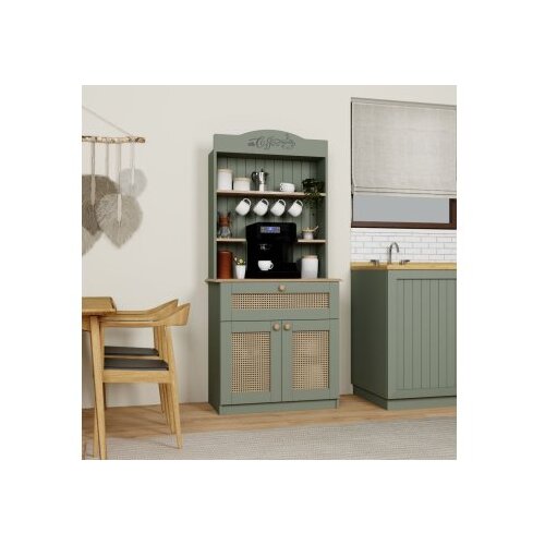 Hanah home Coffee polica zelene boje Lucas 1600 129 Cene