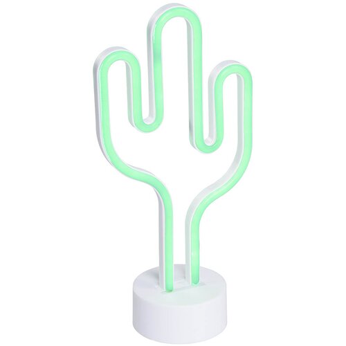Trio Leuchten Neon tafellamp wit incl. LED - Cactus Slike