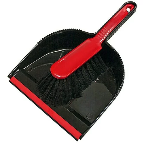 BAUHAUS Komplet za čišćenje (Plastika, Crno-crvene boje)