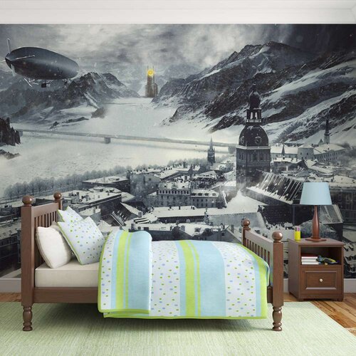  Tapeta - Winter in Riga 200x154 Slike