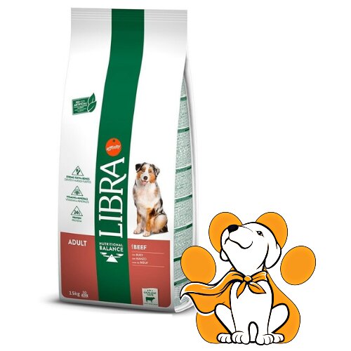 Libra dog Adult Beef 10kg, Suva Hrana Za Odrasle Pse Svih Rasa Sa Govedinom Cene