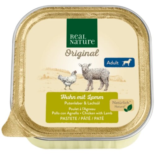 Real Nature Adult piletina s janjetinom i purećom jetrom 100 g Cene