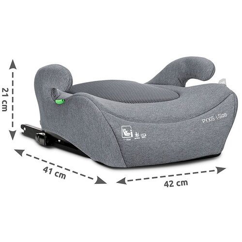 Lorelli Pyxis booster autosjedalica Isofix 125-150 cm, Grey Slike